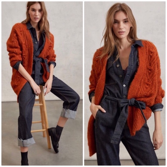 NWT ANTHROPOLOGIE NURIA TEXTURED CARDIGAN - Picture 10 of 11